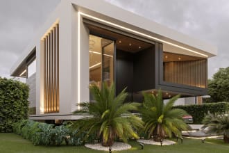 design 3d exterior, render architectural house interior using sketchup, 3ds max