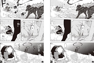 clean, redraw, and typeset manga, manhua, or webtoons