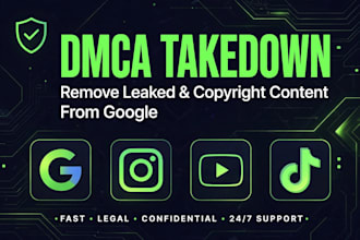remove copyright and infringing content from google search by dmca