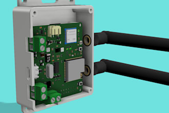 design custom pcb and its 3d enclosure