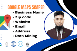do google map scraper, lead generation, email leads, data scraping ,b2b leads