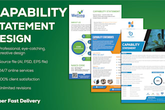 design an effective capability statement