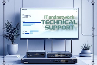 be your IT and technical support engineer