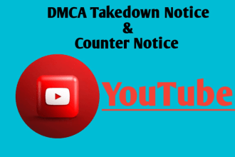 remove copyright content,youtube violation,strike,counter notice under dmca
