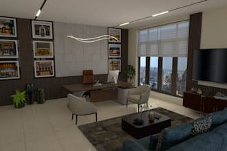 do 3d modelling, realistic 3d rendering, space plan,