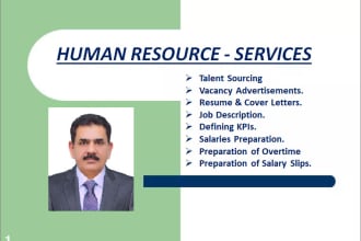 be your human resource expert