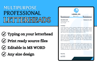 design business cards, letterheads and invoices for you