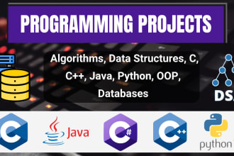 be your dedicated python, java, c and cpp programmer