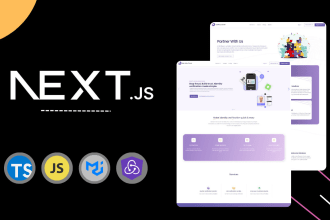 do front end web development with next js 13 and 14