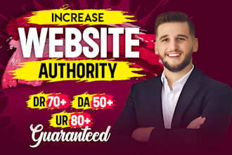increase ahref domain rating dr, ahref url rating ur, moz domain authority da