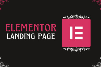 design and develop your wordpress landing page