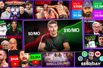 create 2 catchy youtube thumbnails in 12 hours