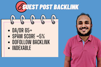 publish high da guest post backlink