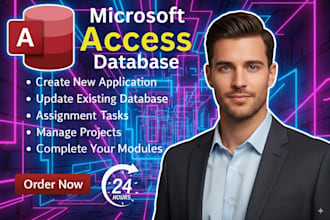 develop ms access database assignments and projects