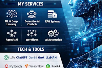 do  ml, dl, and generative ai end to end projects