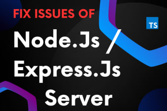 fix issues of nodejs expressjs mysql postgre mongodb api