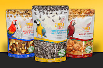create product label and packaging design
