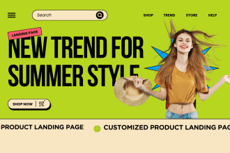 create landing page in 48 hrs and wordpress website in week