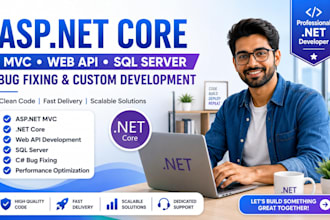 fix bugs in asp net mvc dot net core and sql server