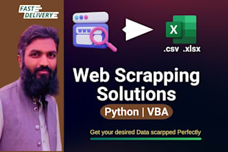 provide professional web scraping and data cleaning services