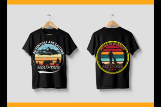 do awesome trendy custom minimalist t shirt design