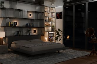 do 3d interior renders for you