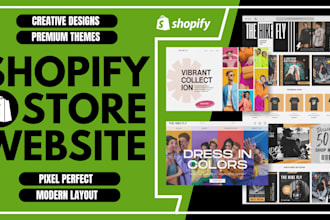 design, redesign shopify store, shopify dropshipping store, shopify website