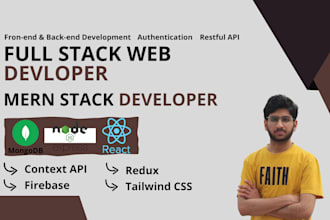 develop custom mern stack web applications