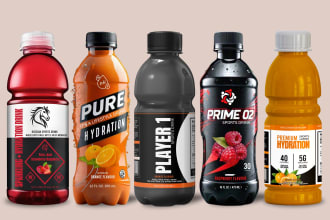 do drinks, sports drink, water, juice, beverage, bottle, energy drink labels