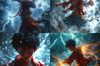 create an ultra realistic anime poster for fans and collectors