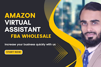 be expert amazon fba virtual assistant, amazon wholesale va