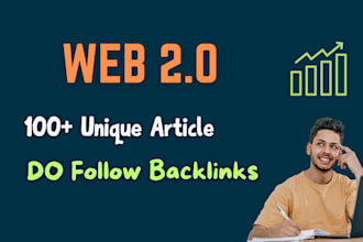 create web 2 0 unique blogs and SEO backlinks for google ranking