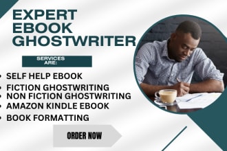 self help ebook, ebook writer, ghost book writer