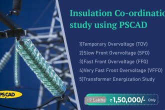 do insulation coordination study using pscad