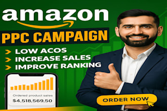 boost your amazon ppc sales, profit with expert amazon ads campaign management
