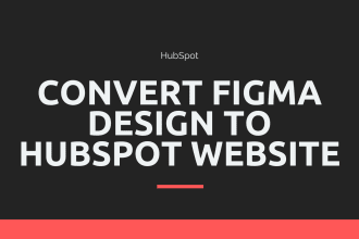 convert figma, PSD, and xd to hubspot