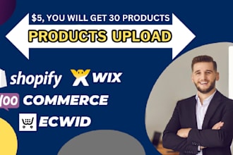 shopify product upload n add products listing wix  store