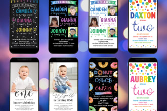 design electronic party invite mobile phone text invitation