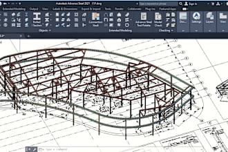 do structural steel detailing and concrete structure design