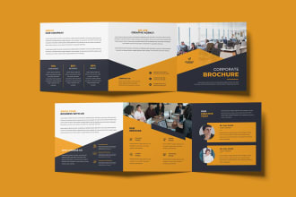 design a trifold brochure, bifold brochure, pamphlet design