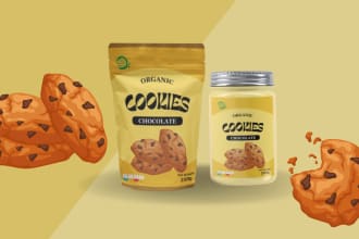 design professional label and packaging for your product