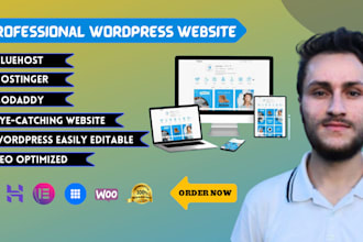 build a beautiful wordpress website on bluehost hostinger