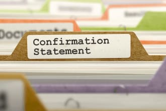 file confirmation statement for UK company