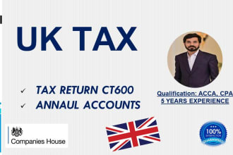 do accounting and bookkeeping for UK company