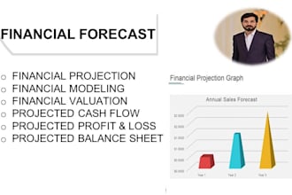provide financial forecast, projections and business plan