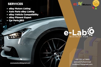 do ebay autoparts listing, ebay motors , automotive listing