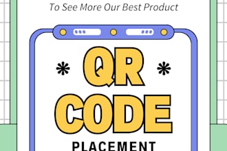 craft a unique eye catching qr code for brand social media