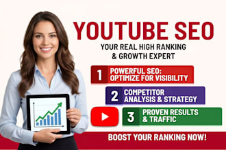 youtube video SEO expert for real high ranking