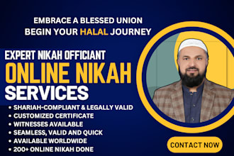 do online nikah, quick, seamless online nikah at home