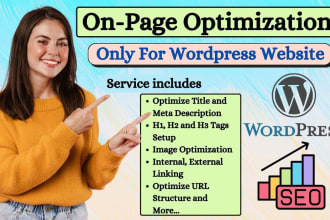 optimize on page SEO for wordpress websites by yoast or rank math